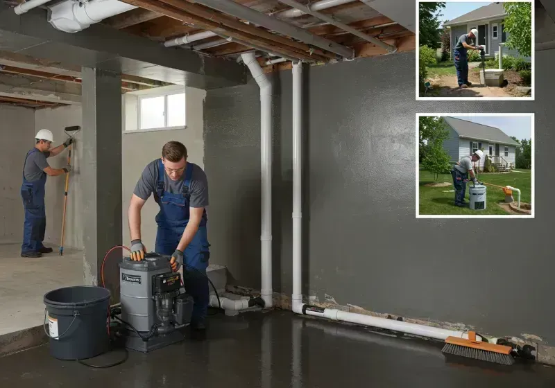 Basement Waterproofing and Flood Prevention process in Coleman, MI